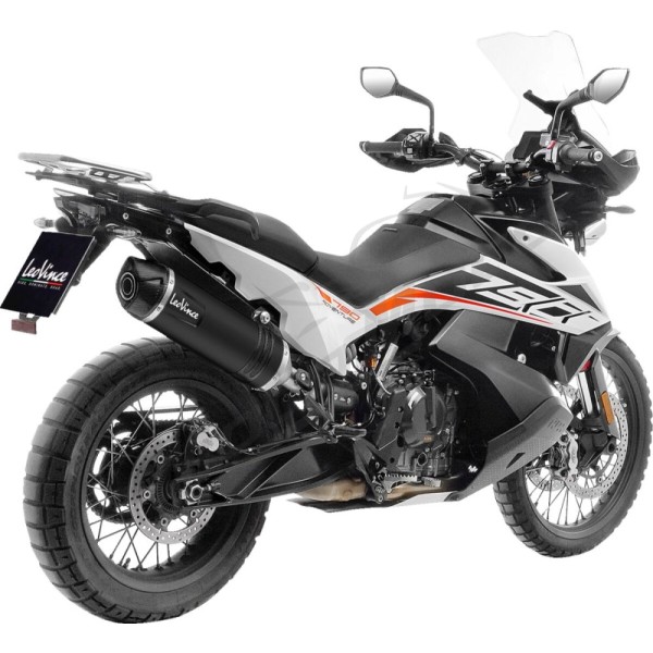 LEOVINCE LV One EVO Slip-On Muffler CF MOTO MT 800 24-25/KTM ADVENTURE 790-890 