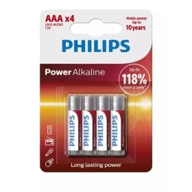 Philips battery LR03 / AAA Power Alkaline B4 4 pcs.