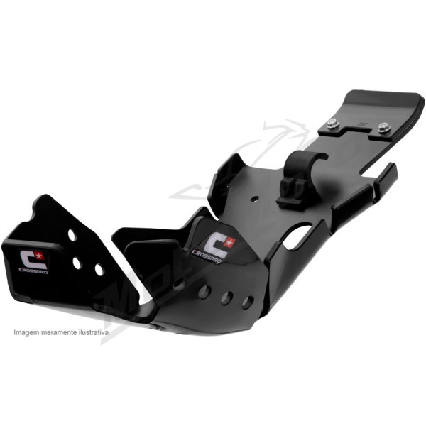CROSSPRO Engine / swingarm cover black KTM / Husqvarna / Gas Gas 250-300 20-23 