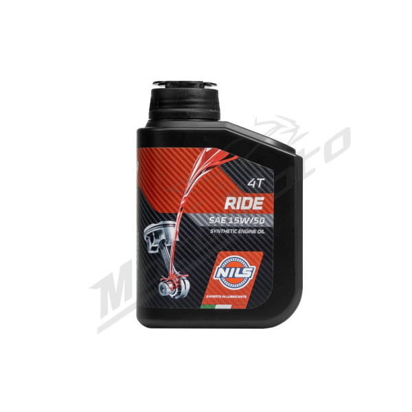 Nils engine oil 4t ride sae 15w50 synthetic 1l