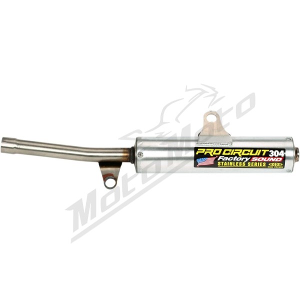 PRO CIRCUIT 304 Silencer Stainless Steel/Aluminum Suzuki RM 250 91-92