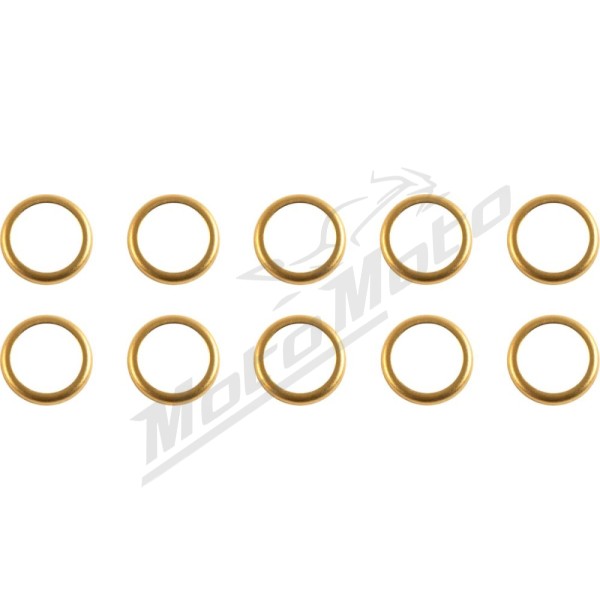JAMES GASKET Oil Drain Plug Washer Harley Davidson 1000-1340cc 1936-1984 10pcs