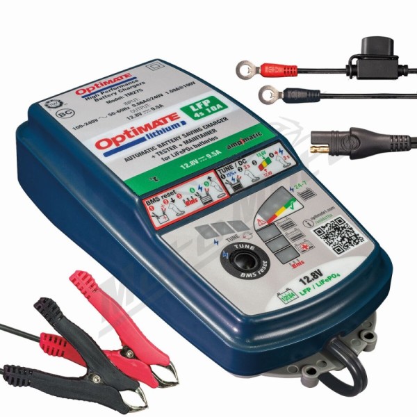 TECMATE Optimate™ Lithium LFP 4S 10A Battery Charger