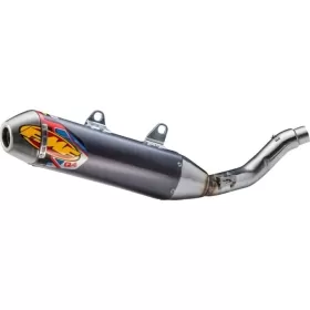 FMF Q4 Hex S/A Slip-On Muffler Kawasaki KX 250 25-26