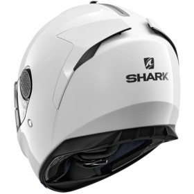 Shark Spartan Blank White Full Face Helmet