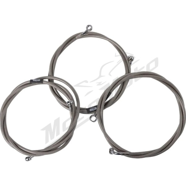 LA CHOPPERS Brake Line Kit Harley Davidson FLHRXS / FLHTK / FLHX / FLTRK / FLTRKSE / FLTRXSE 1868-1977 23-24