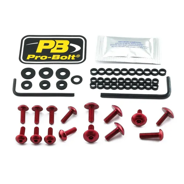 PRO BOLT Aluminium Fairing Bolt Kit for Ducati Monster 1200cc 16-19