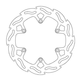MOTO-MASTER Rear Fixed Brake Disc 220mm Gas Gas / Husaberg 125-660cc 90-27