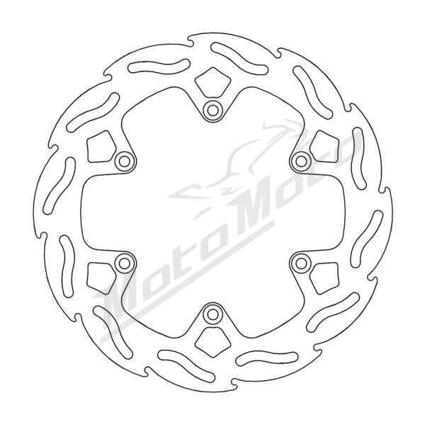 MOTO-MASTER Rear Fixed Brake Disc 220mm Gas Gas / Husaberg 125-660cc 90-27