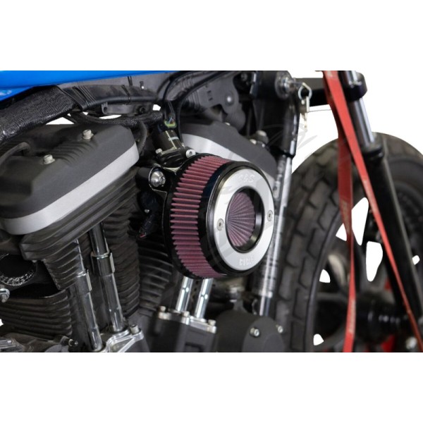 S&S CYCLE Air Stinger Stealth Air Cleaner Kit Harley Davidson XL 883-1200cc 07-22