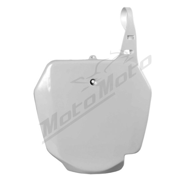 Priekinio numerio plastikas baltas CEMOTO Suzuki RM 85 2002–2023