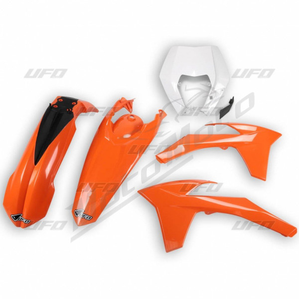 UFO Plastic kit KTM EXC / EXC-F 125-500 12-13