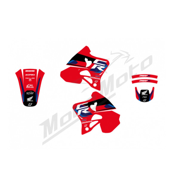 Blackbird grafikos lipdukų rinkinys Dream 5 Honda CR 125-250R 92-97