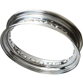 DRAG SPECIALTIES 16" Chrome Steel Rim 16 x 3 x 40 spk Harley Davidson FL / FLB / FLFB / FLH / FLHB 1200cc 67-78