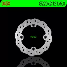 NG BRAKES 045X Rear Wave Fixed Brake Disc HONDA CR / CRF 125-500 89-15