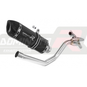 Exhaust kit Dominator HP1 BLACK & 2IN1 COLLECTOR YAMAHA XT 660 X 2004-2015