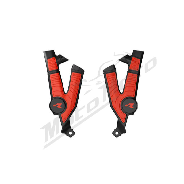 Racetech SUPER GRIP Frame Guards Talaria Sting MX4 / Sting MX5 / TL4000 / TL5500 23-25 Black/Red
