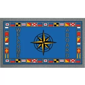 Osculati Format carpet 40x68cm Windrose