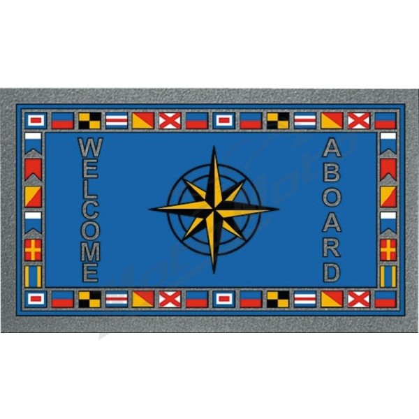 Osculati Format carpet 40x68cm Windrose
