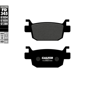 GALFER Semi-Metallic Brake Pads Benelli / Honda 125-752cc 09-23
