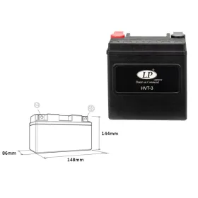 Landport battery HVT-3 (MH HVT-3) 12V 14AH