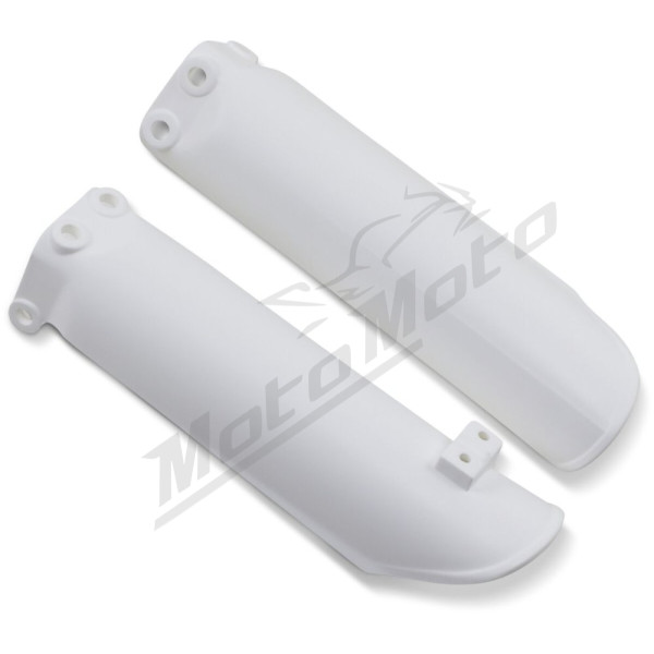 UFO Front Fork Protectors KTM SX / XC 65cc 02-> White