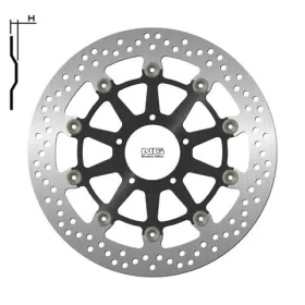 NG Priekinis plaukiojantis stabdžių diskas 320X72X5mm Ducati Diavel / Hypermotard 796-1200cc 09-17