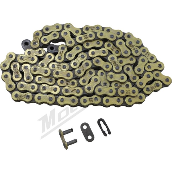 REGINA 520 RH2 Series Chain 116 Links Cagiva / Gas Gas / HM Moto / Honda / Husaberg / Husqvarna / Kawasaki / KTM / Suzuki / TM Racing / Yamaha 125-550 81-24
