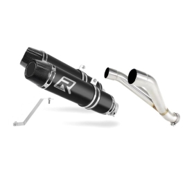 Yamaha MT-03 660 Dominator Exhaust Silencer Muffler HP3 BLACK + dB killer