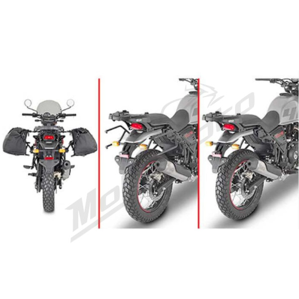 KAPPA Quick Mount Remove X Side bag rack Royal Enfield Scram 411 22-24