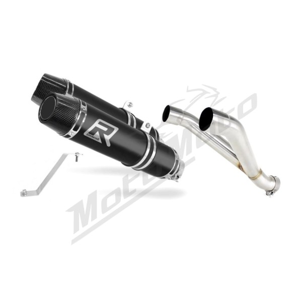 Yamaha MT-03 660 Dominator Exhaust Silencer Muffler HP3 BLACK + dB killer
