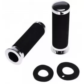 Handlebar grips 22/25mm 2pcs.