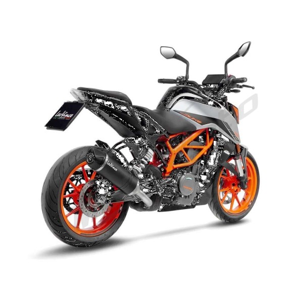 LEOVINCE LV One Evo Carbon Slip-On Muffler KTM DUKE 125-390 21-23