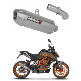 Dominator Exhaust Silencer Muffler S3 + dB killer KTM 125 Duke 2021-2023