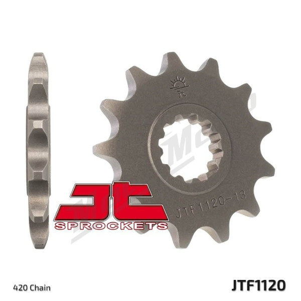 JT/JT Chain Kit 420HDR 12/52 Rieju Drac / MRT 50 97-13