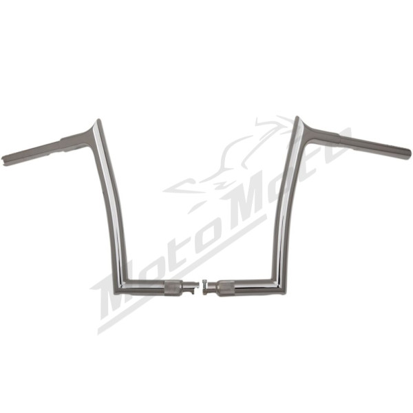 FAT BAGGERS INC. 1-1/4" EZ Install Pointed Top Ape Hanger Handlebar Chrome 32mm 89cm (30,5cm)