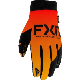 FXR Cold Cross Lite Motocross tekstilinės pirštinės