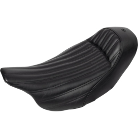 SADDLEMEN Knuckle Ribbed Solo Seat Harley Davidson FLHR / FLHRXS / FLHT / FLHTK / FLTRU 1584-1923 08-24