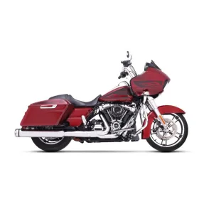 RINEHART RACING 800-0110C-ECB 4.5 Muffler Slip-On Duals for Harley Davidson FLHR / FLHRC / FLHRXS / FLHTK / FLTRU 1750-1868cc 17-25 