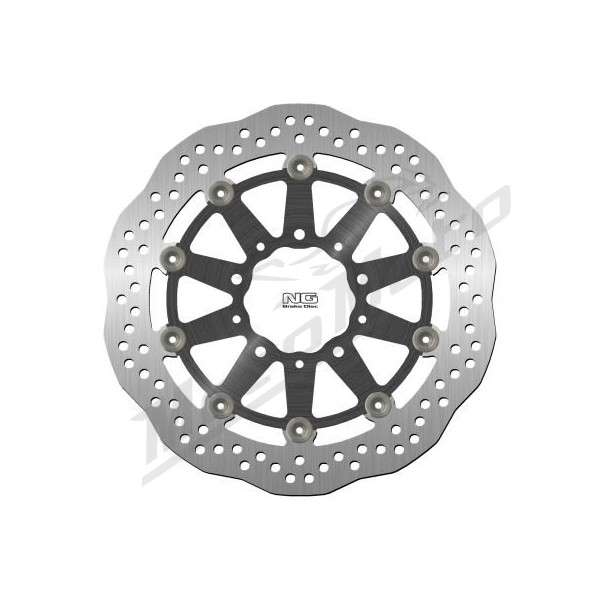 NG Front Floating Brake Disc 300X80X5mm Kawasaki ER-6 / KLE / KLZ / Z 600-1000cc 04-19