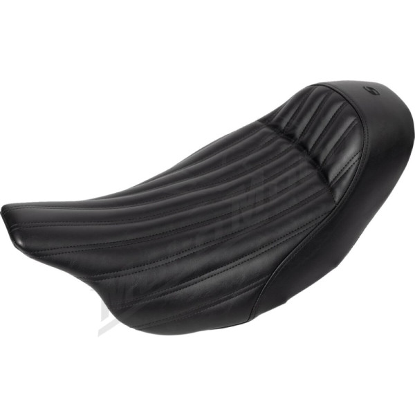 SADDLEMEN Knuckle Ribbed Solo Seat Harley Davidson FLHR / FLHRXS / FLHT / FLHTK / FLTRU 1584-1923 08-24