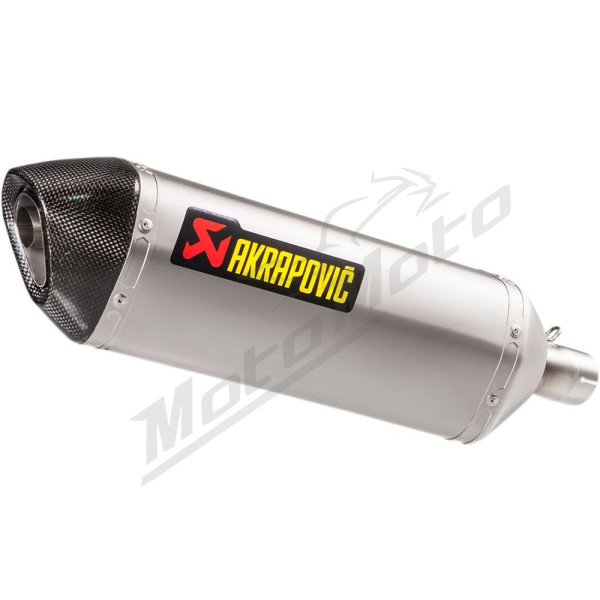 AKRAPOVIC Slip-On Line Muffler Carbon Fiber / Titanium Kawasaki KLE 300 17-20