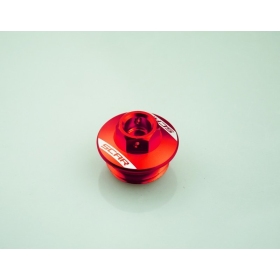 Scar oil cap Fantic XE, XX/ Honda CBR, CR, CRF/ Kawasaki KLX/ Yamaha TT-R, TW, WR, YZ 65/1000cc 90-24 Red