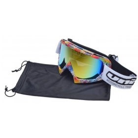 Off Road goggles grafika UNIT M18 (rainbow lens)