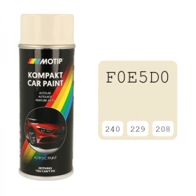 MOTIP Coloured paint F0E5D0 400ml