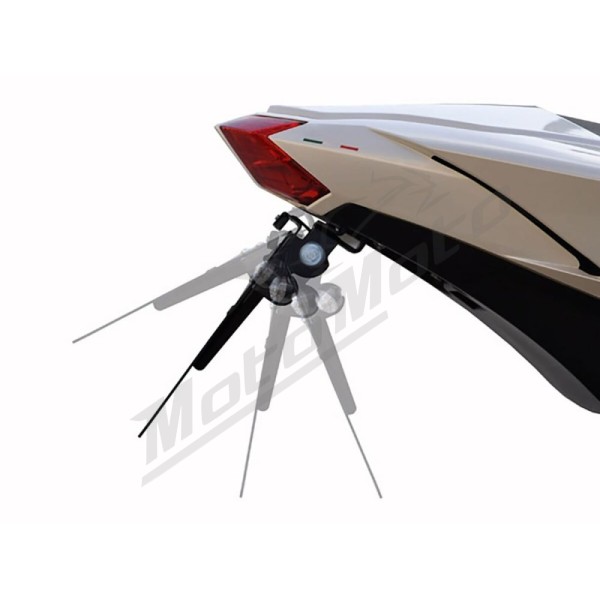 ZIEGER X-Line E tipo valstybinio numerio laikiklis Yamaha XTZ 690-700 19-24