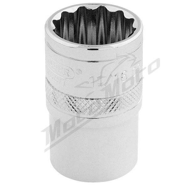 DRAPER 1/2 Drive Sockets 12 Points 11/16