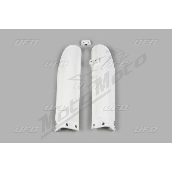 UFO Fork Guards KTM SX / XC 85-105cc 07-21 White