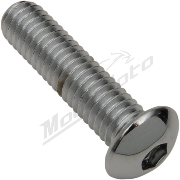 DRAG SPECIALTIES Replacement Button Head Bolts M10x1,5 (length 38,1mm) 5vnt.