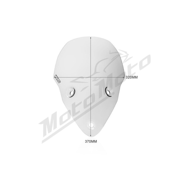 WRS SPORT Windscreen Clear Ducati Supersport 939-950cc 17-24